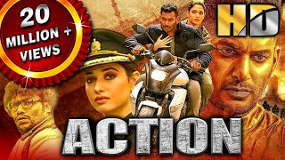 एक्शन (HD) - विशाल की धमाकेदार एक्शन मूवी | तमन्ना भाटिया | Vishal Superhit South Dubbed Movie
