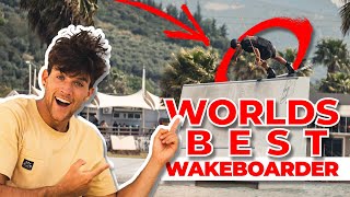 World's Best Wakeboarder Does Insane Wakeboarding Tricks | HipNotics Cable Park Private Session