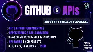 Sunday Special Ep. 01 | Git, GitHub & APIs – Developer Essentials