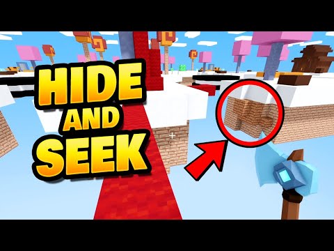 We Played Hide N Seek In Roblox Bedwars Youtube