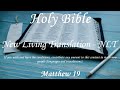 English Audio Bible - Matthew 19 - New Living Translation NLT