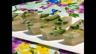 Myanmar Food Recipes avocado agar agar ေထာပတ္သီးေက်ာက္ေက်ာ