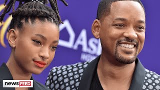 Will Smith’s Jaw ‘Nearly Dislocated’ After Seeing Willow Smith’s Shaved Head For FIRST Time!