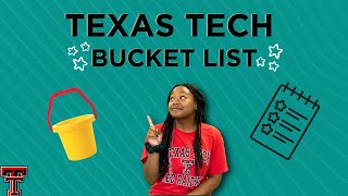 TTU Bucket List! | Texas Tech Vlog Squad