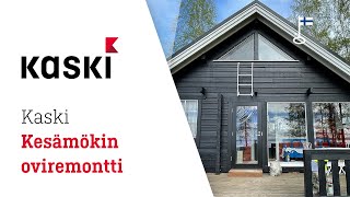 Kaski - Kesämökin oviremontti