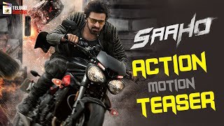 Saaho Movie ACTION Motion TEASER | Prabhas | Shraddha Kapoor | Sujeeth | #SaahoTeaser |Telugu Cinema