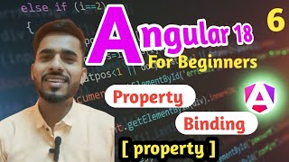 Angular 18 | Property Binding in Angular 18 🔥 aadiandjava #angular