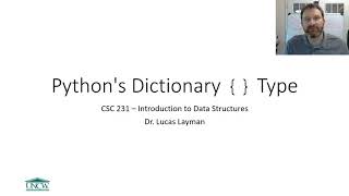 The Python Dictionary
