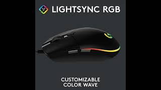 Original Logitech G102 Light Sync Wired Gaming Mouse With Customizable RGB Lighting #logitech #ali