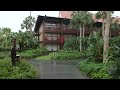 disney s polynesian village resort 2024 heavy rain walkthrough in 4k walt disney world 2024