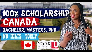 100% Scholarship For International Students to study in CANADA || NO ELTS,TOEFL