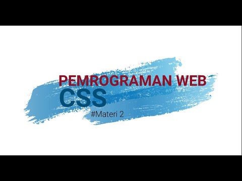 Materi 2 : CSS - YouTube