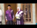 proses acara pelepasan jamaah haji dari rumah haji2024