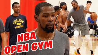 Kevin Durant GOES CRAZY at NBA Open Gym 🔥