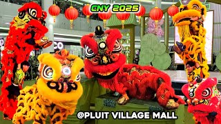 Acrobatic Lion Dance CNY 2025 @Pluit Village Mall | Barongsai Atraksi 2025