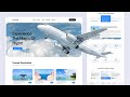 Create A Responsive Tour & Travel Website Design Using HTML CSS JAVASCRIPT | Step By Step Tutorial