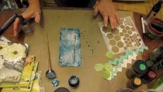 Technique Tag with Petaloo and Simple Stories ~ Lynne Forsythe