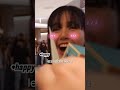 lisa s reaction when receiving gifts from all her fans 🎁 🧸 shorts blackpink lisa