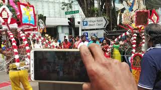 Singapore Thaipusam Urimi melam kavadi