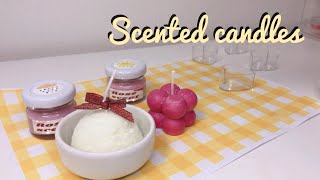 เทียนหอมไขถั่วเหลือง100% Scented candles  | BOWLING