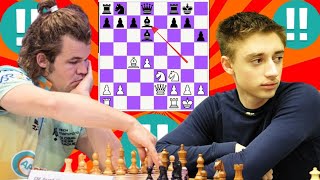 Imaginative Magnus Carlsen vs Daniil Dubov 17