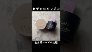 【アラフォー黒髪】セザンヌ・ヘアメイクパウダーとFujiko・Deco Shadowを比較