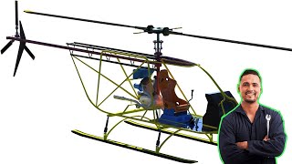 How to make a Home Made Helicopter from scrapped metals   Start to End in just 14 minutes