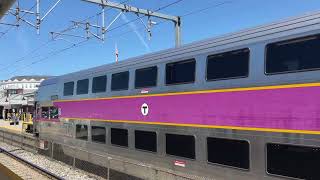 MBTA #1056 at Mansfield Station