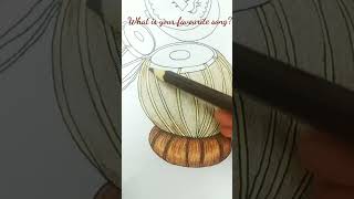 musical instruments drawing easy #shorts #shortvideo #short #shortsfeed #art #drawing #shortsvideo