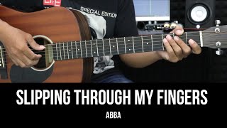 Slipping Through My Fingers - ABBA | EASY Guitar Tutorial with Chords / Lyrics - Guitar Lessons