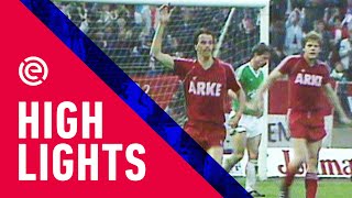 ONDANKS WINST DEGRADATIE VOOR TWENTE | FC Twente - PEC Zwolle (14-05-1983) | Highlights