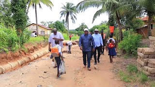 RDC | Voirie urbaine de Kananga : Le DG du BCeCo sur terrain pour suivre les travaux.