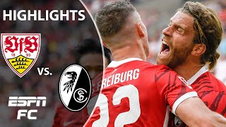 Freiburg outlasts Stuttgart in 3-2 win | Bundesliga Highlights | ESPN FC