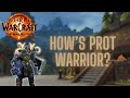 How does Prot Warrior feel on TWW Beta?