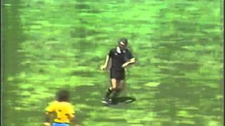 Brazil vs France World Cup 1986 - Carlos Foul on Bellone