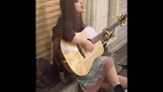 冨田麗香 「糸」＠高円寺路上