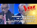 Andrés Del Carpio, Juan Falcón | Batallas| Temp 2022| La Voz Senior