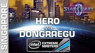 herO vs. DongRaeGu - Semifinal - IEM Singapore - StarCraft 2