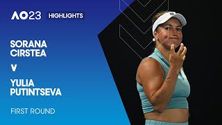 Sorana Cirstea v Yulia Putintseva Highlights | Australian Open 2023 First Round