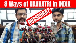 Pakistani Reaction | Dussehra Special | 8 Different ways Navrathri is celebrated in India | REACTION
