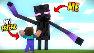 I Pranked My Friend With the Morphing Mod in Minecraft