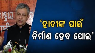 ‘ହାତୀଙ୍କ ପାଇଁ ନିର୍ମାଣ ହେବ ପୋଲ’ | Odisha Reporter