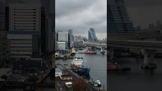 Cloudy Day in Tokyo Bay, West of the Rainbow 🌈  Bridge, 🏣 Japan