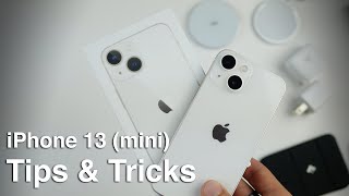 How to use iPhone 13 mini + Tips/Tricks!