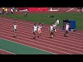 2015紀の国わかやま国体成年男子100m予選5組藤光謙司10.40 0.3 kenji fujimitsu1st