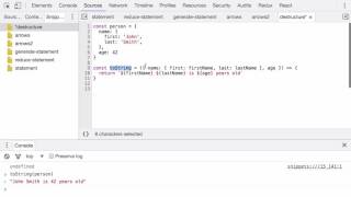 ES6 Destructure Nested Properties
