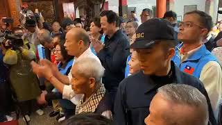 20191118我在台北市集應廟 參加韓國瑜\u0026賴士葆懇託行程 希望鄉親支持韓國瑜以及國民黨籍立委 我們一起為了中華民國努力