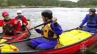 Whitewater canoeing on the Ottawa River with Rick Mercer