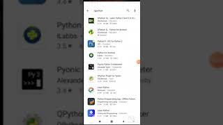 Intro to python console and script software :qpython for android