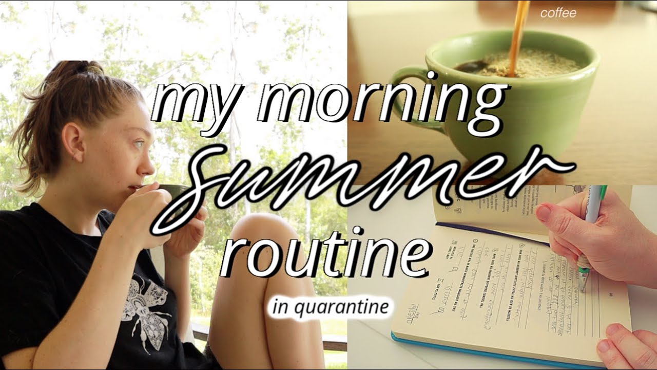 Quarantine Morning Routine *ASMR Style* - YouTube